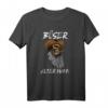 Böses Alter Mann - Vintage Totenkopf Skull Distressed T-Shirt für Biker, Opas & coole ältere Herren