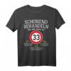 33. Geburtstag T-Shirt - Lustiges Spruchshirt für Männer und Jungen mit Tempo 33 & Oldtimer-Motiv