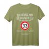 33. Geburtstag T-Shirt - Lustiges Spruchshirt für Männer und Jungen mit Tempo 33 & Oldtimer-Motiv