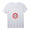 33. Geburtstag T-Shirt - Lustiges Spruchshirt für Männer und Jungen mit Tempo 33 & Oldtimer-Motiv