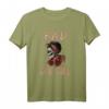 Böses altes Mädchen Rose Schädel Sarkasmus Ironie T-Shirt – Lustiges und Ironisches Frauen T-Shirt für Humorvolle, Bikerinnen & Rockerfrauen