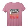 56. Geburtstag T-Shirt - Legendär seit Februar 1967, Lustiges Geschenk für Männer und Frauen, Perfekt für den 56. Geburtstag & Geburtstagsfeier