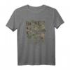 Vintage Totenkopf T-Shirt mit Camouflage Tarnmuster – Cooles Geschenk für Männer, Opas & Großväter, Perfekt zum Geburtstag