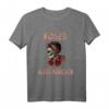 Böses altes Mädchen Rose Schädel Sarkasmus Ironie T-Shirt – Humorvolles Design für Frauen mit Spaß an Ironie & Sarkasmus
