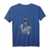 Ästhetisches Mädchen mit Blume & Skelett - Soft Grunge Horror T-Shirt für Damen mit klassischem Schnitt