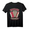 Herren Unterschätze niemals einen alten Mann mit einem Akkordeon T-Shirt – Lustiges Musikinstrument Design für Musiker und Musikliebhaber