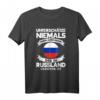 Alter Mann Der In Russland Geboren Ist T-Shirt - Witziges Russland Design für Fans, Flagge & Sprüche