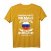 Alter Mann Der In Russland Geboren Ist T-Shirt - Witziges Russland Design für Fans, Flagge & Sprüche