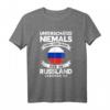 Alter Mann Der In Russland Geboren Ist T-Shirt - Witziges Russland Design für Fans, Flagge & Sprüche