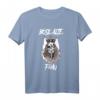 Böse alte Frau Totenkopf Camouflage Tarnmuster T-Shirt – Lustiges Geschenk für Oma, Mutter & Rentnerinnen mit Humor für Halloween & Vatertag