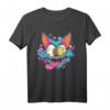 Weirdcore Dreamcore 90er Retro Funky Cat T-Shirt – Einzigartiges Streetwear-Design für alternative Modefans