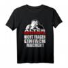 Alter Katastrophe Nicht fragen einfach machen Vintage Sweatshirt mit Spruch – Lustiges Geschenk für Truckfahrer, Mechaniker & Handwerker