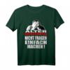 Alter Katastrophe Nicht fragen einfach machen Vintage Sweatshirt mit Spruch – Lustiges Geschenk für Truckfahrer, Mechaniker & Handwerker