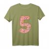 Nummer 5 Donut mit Streuseln Rosa - Geburtstags T-Shirt für 5-Jährige, Perfekt für Kindergeburtstag & Fototermin