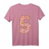 Nummer 5 Donut mit Streuseln Rosa - Geburtstags T-Shirt für 5-Jährige, Perfekt für Kindergeburtstag & Fototermin