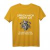 Böser Alter Mann Sprich mich nicht an du hast genug Probleme T-Shirt – Lustiges Sarkastisches Geschenk für Introvertierte & Einzelgänger