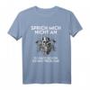 Böser Alter Mann Sprich mich nicht an du hast genug Probleme T-Shirt – Lustiges Sarkastisches Geschenk für Introvertierte & Einzelgänger