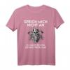 Böser Alter Mann Sprich mich nicht an du hast genug Probleme T-Shirt – Lustiges Sarkastisches Geschenk für Introvertierte & Einzelgänger