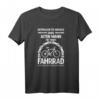 Unterschätze Niemals Einen Alten Mann Mit Fahrrad T-Shirt – Lustiges Radfahrer Motiv für Papa, Opa & Freunde, Perfekt als Geschenk zum Vatertag & Geburtstag