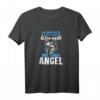 Angler Geschenk für einen alten Mann mit Angel - Lustiges T-Shirt für Geburtstag & Weihnachten für Angelbegeisterte