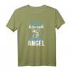 Angler Geschenk für einen alten Mann mit Angel - Lustiges T-Shirt für Geburtstag & Weihnachten für Angelbegeisterte