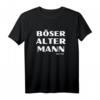Böser Alter Mann Papa Opa Totenkopf Skull Vintage Spruch T-Shirt – Lustiges, Sarkastisches Design für Männer, Opas & Vatertag Geschenk