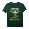 Unterschätze niemals einen alten Mann mit Kättensäge T-Shirt – Perfektes Geschenk für Holzfäller und Waldarbeiter