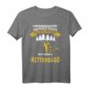 Unterschätze niemals einen alten Mann mit Kättensäge T-Shirt – Perfektes Geschenk für Holzfäller und Waldarbeiter