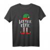 Kaffee Elf Familienoutfit - Lustiges Partnerlook T-Shirt für Weihnachten & Familienfotos, perfekte Alternative zu Weihnachts-Pullovern