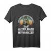 Rollerfahrer Geschenkidee für Männer - Unterschätze nie einen alten Mann T-Shirt für Geburtstag & Weihnachten