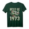 Best of 1973 Vintage T-Shirt mit Audiokassette – 51. Geburtstag Geschenk für 1973 Geborene, Retro Design