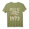Best of 1973 Vintage T-Shirt mit Audiokassette – 51. Geburtstag Geschenk für 1973 Geborene, Retro Design