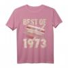 Best of 1973 Vintage T-Shirt mit Audiokassette – 51. Geburtstag Geschenk für 1973 Geborene, Retro Design