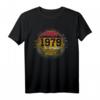 1979 Vintage Retro 43. Geburtstag Geschenk - Lustiges T-Shirt für Männer und Frauen, Vintage Style für Familienfeiern & Partys