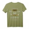 60 Jahre Alt Outfit geboren 1961 - Retro Vintage T-Shirt zum 60. Geburtstag für Männer und Frauen