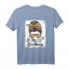 Geschenk zum 55. Geburtstag für Frauen - Leopardenmuster T-Shirt mit süßem Design, perfekt für Mutter, Oma, Schwester & Freundinnen