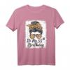 Geschenk zum 55. Geburtstag für Frauen - Leopardenmuster T-Shirt mit süßem Design, perfekt für Mutter, Oma, Schwester & Freundinnen
