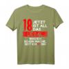 Lustiges Alles Gute zum 18. Geburtstag T-Shirt mit Spruch - Für Männer, Frauen & Kinder, perfekt für den feierlichen Anlass
