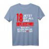 Lustiges Alles Gute zum 18. Geburtstag T-Shirt mit Spruch - Für Männer, Frauen & Kinder, perfekt für den feierlichen Anlass
