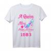 Queen Was Born In May 1983 Geburtstags T-Shirt für Frauen - Limitierte Edition, 38 Jahre alt, Perfektes Geschenk für Mai-Geborene