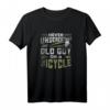Herren Fahrrad T-Shirt - Unterschätze Nie einen Alten Mann Auf Einem Fahrrad, Lustiges und Hochwertiges Geschenk