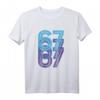 67. Geburtstag T-Shirt mit Glückszahl 67 – Retro Vintage Design für Männer und Frauen, perfektes Geschenk für Jubilare