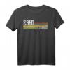 Flensburg Retro Postleitzahl T-Shirt 2390 – Vintage Schild Design für echte Flensburger & Heimatliebhaber