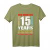15. Geburtstag T-Shirt für Jungen und Mädchen - Retro Vintage Design, Geschenkidee für den 15. Geburtstag, Feier zum 15. Geburtstag
