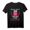 Lustiges 50. Geburtstag T-Shirt für Frauen - Willkommen im Club der alten Schachteln, ideales Geschenk & Deko zum 50. Geburtstag für Freundin & Frau