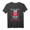 Lustiges 50. Geburtstag T-Shirt für Frauen - Willkommen im Club der alten Schachteln, ideales Geschenk & Deko zum 50. Geburtstag für Freundin & Frau