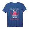Lustiges 50. Geburtstag T-Shirt für Frauen - Willkommen im Club der alten Schachteln, ideales Geschenk & Deko zum 50. Geburtstag für Freundin & Frau