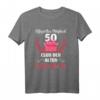 Lustiges 50. Geburtstag T-Shirt für Frauen - Willkommen im Club der alten Schachteln, ideales Geschenk & Deko zum 50. Geburtstag für Freundin & Frau