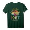 Vintage 1987 Made in 1987 34. Geburtstag T-Shirt für Frauen und Männer - Limitierte Retro Auflage für den besonderen Geburtstag