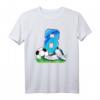 Fußballtrikot zum 8. Geburtstag für Jungen - Sportliches T-Shirt für Fußballfans, ideales Geschenk zum Kindergeburtstag